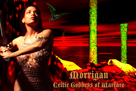 Morrigan - Celtic goddess of warfare